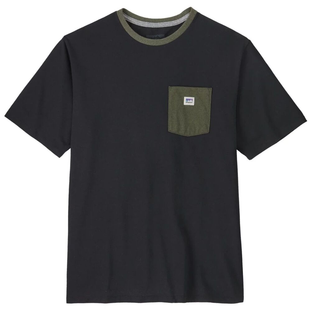 Patagonia Men's Shop Sticker Short Sleeve T-Shirt
